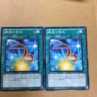 黒羽の宝札　２枚
