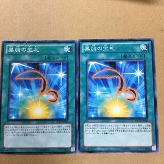 黒羽の宝札　２枚