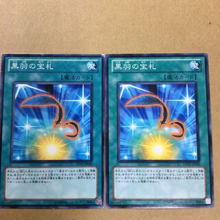 黒羽の宝札　２枚