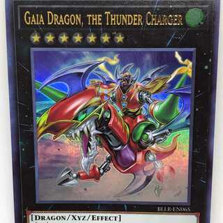 遊戯王 英語 迅雷の騎士ガイアドラグーン 1st BLLR ウルトラ ウル