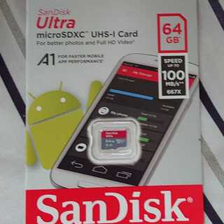 サンディスク　ウルトラmicroカード