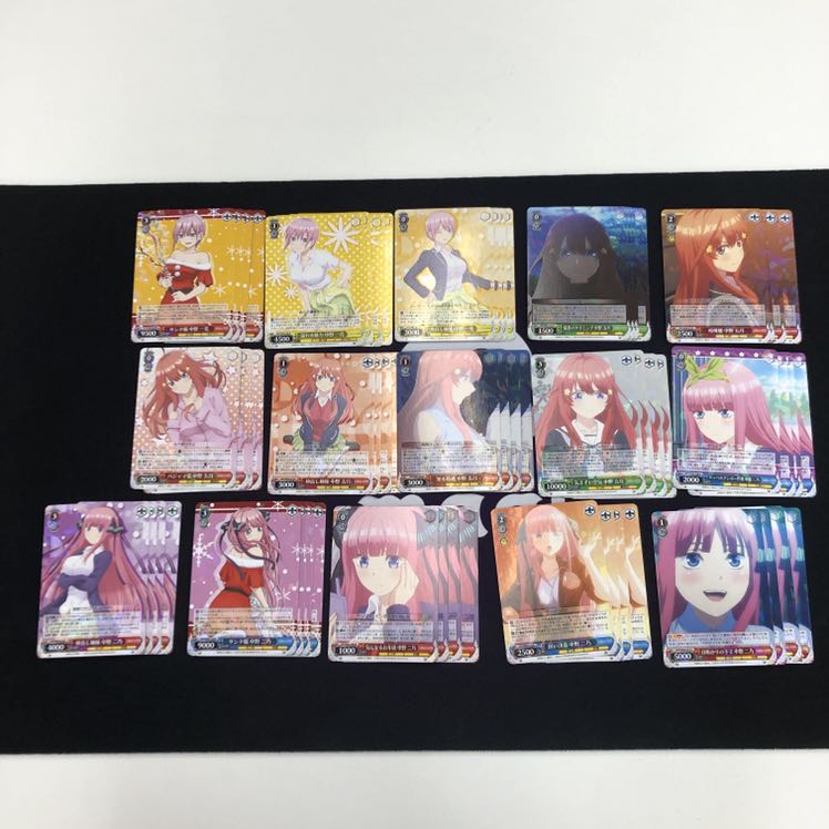 五等分の花嫁 ノーマル・レア コンプリートセット PRカード付