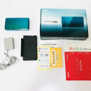 【超美品】ニンテンドー3DS ライトブルー