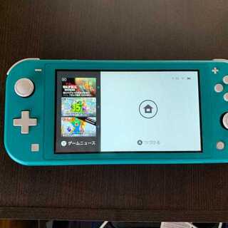 任天堂　switch light ターコイズ