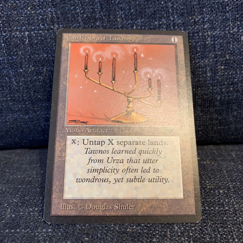 1 Candelabra of Tawnos & 1 Lion's Eye Diamond