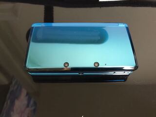 【中古】3DS 本体 アクアブルー