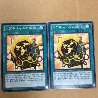 コアキメイルの鋼核　２枚