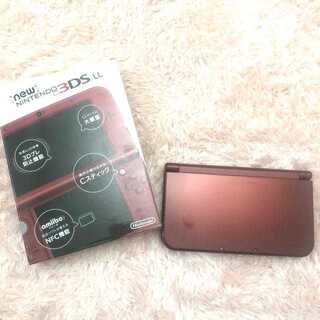 Nintendo 3DS NEW ニンテンドー 本体 LL メタリックレッド