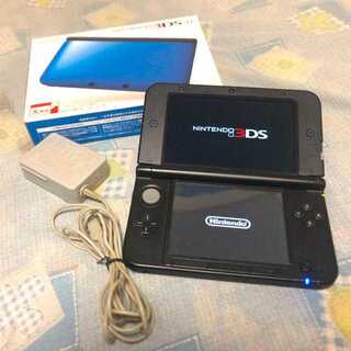 ニンテンドー3DSLL本体 海外版3DSXL 充電器付き メタリックシルバー