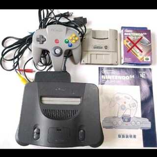 ニンテンドー64本体&周辺機器【動作確認済み】