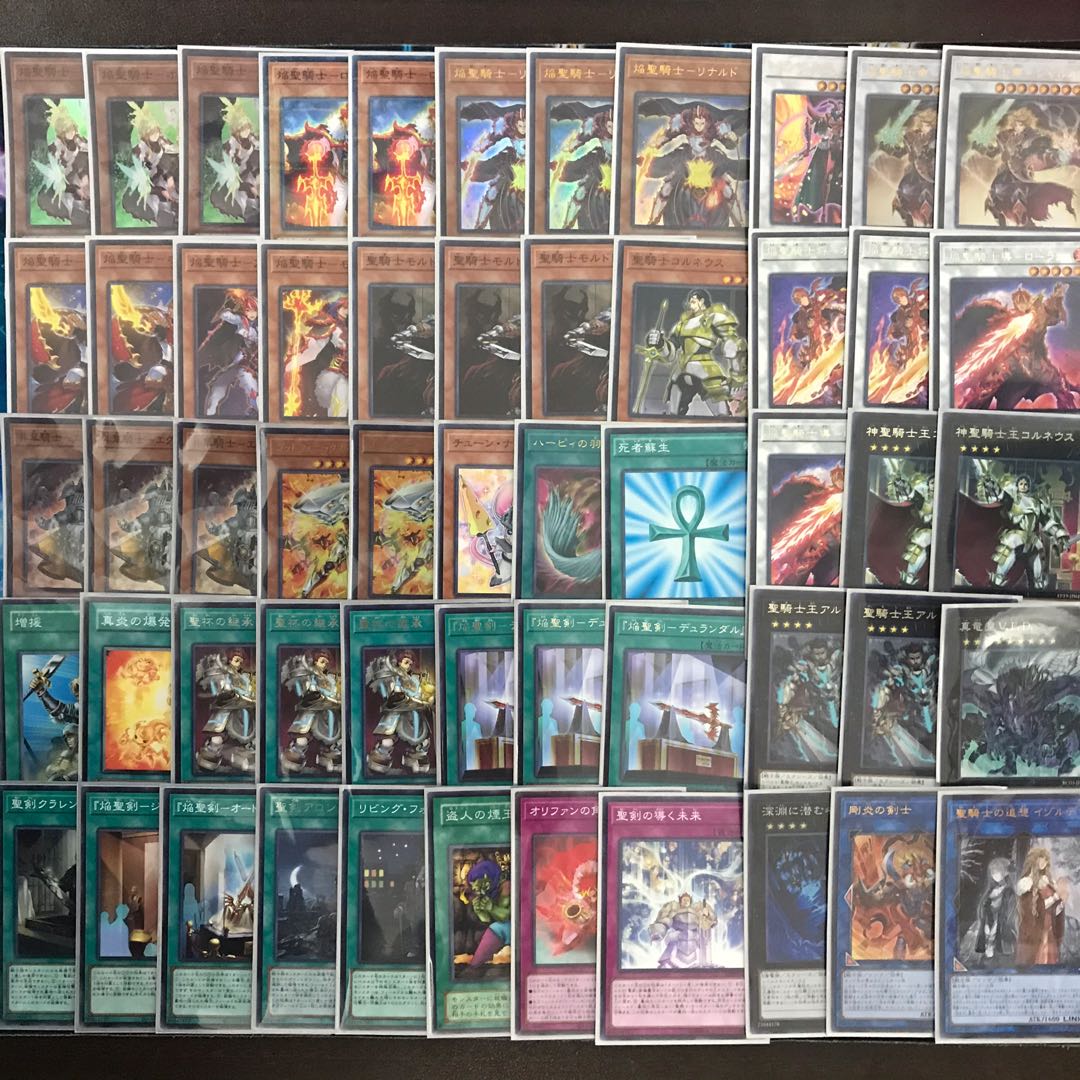 山屋 焔聖騎士デッキ 焔聖騎士-リナルド 聖騎士の追想 イゾルデ