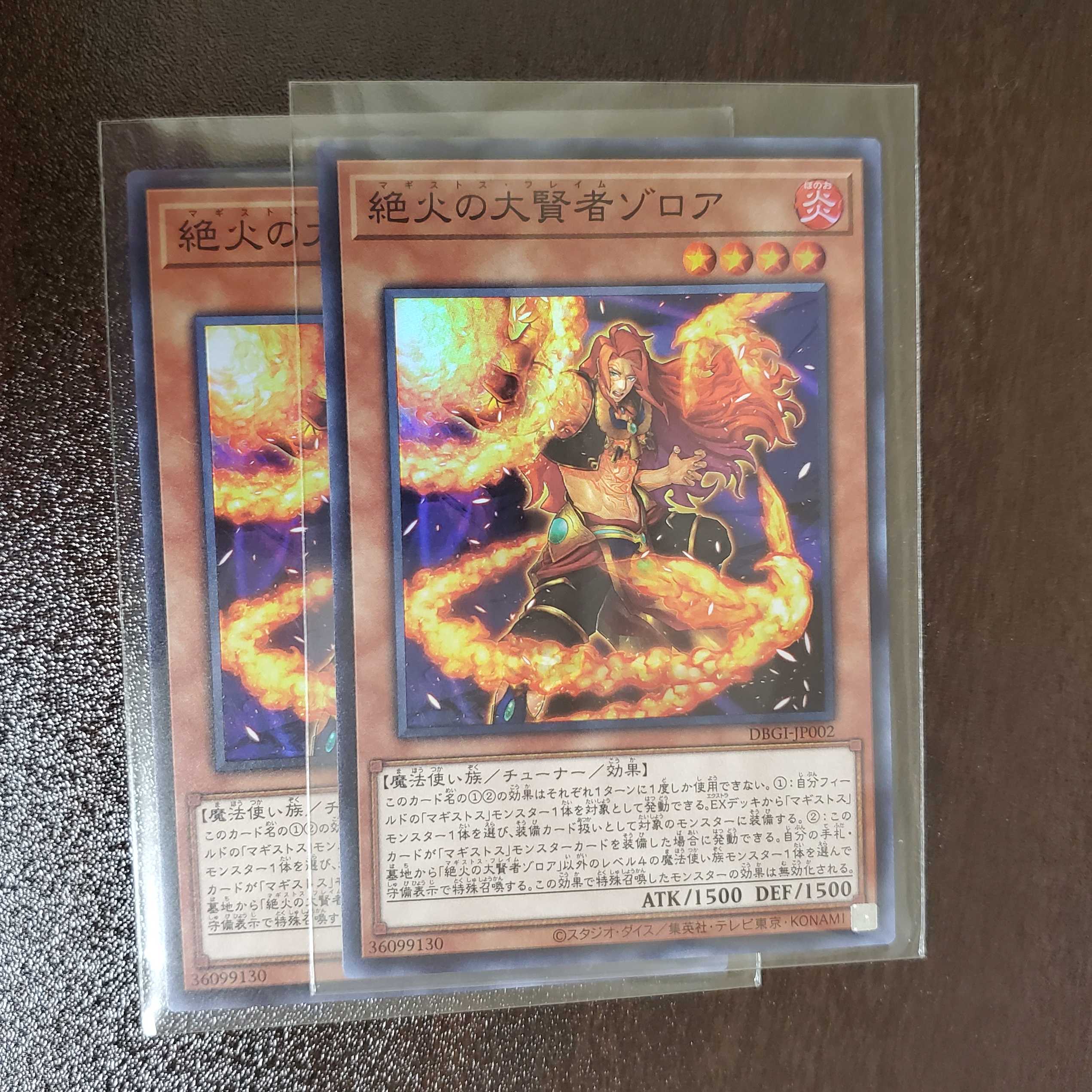 絶火の大賢者ゾロア２枚