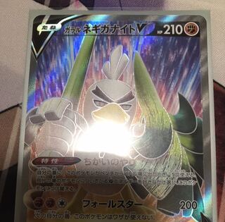 ガラルネギガナイトＶ　SR