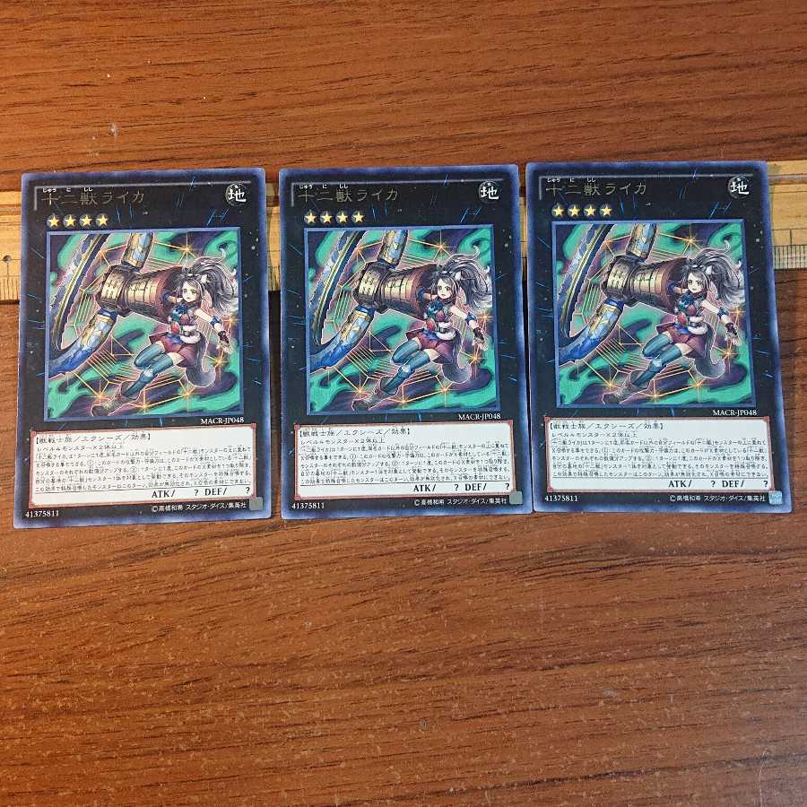 十二獣ライカ R 3枚