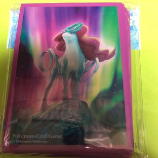 ポケモンカード デッキシールド スリーブ スイクン
