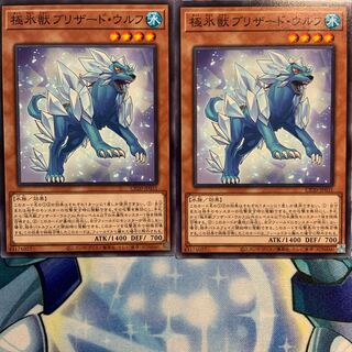 【N】極氷獣ブリザード・ウルフ 2枚 CP20-JP031