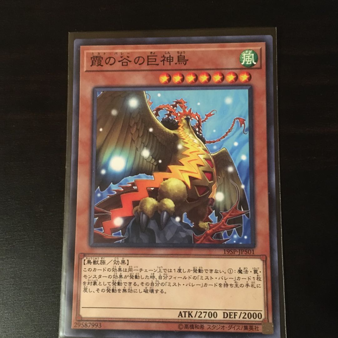 霞の谷の巨神鳥 N