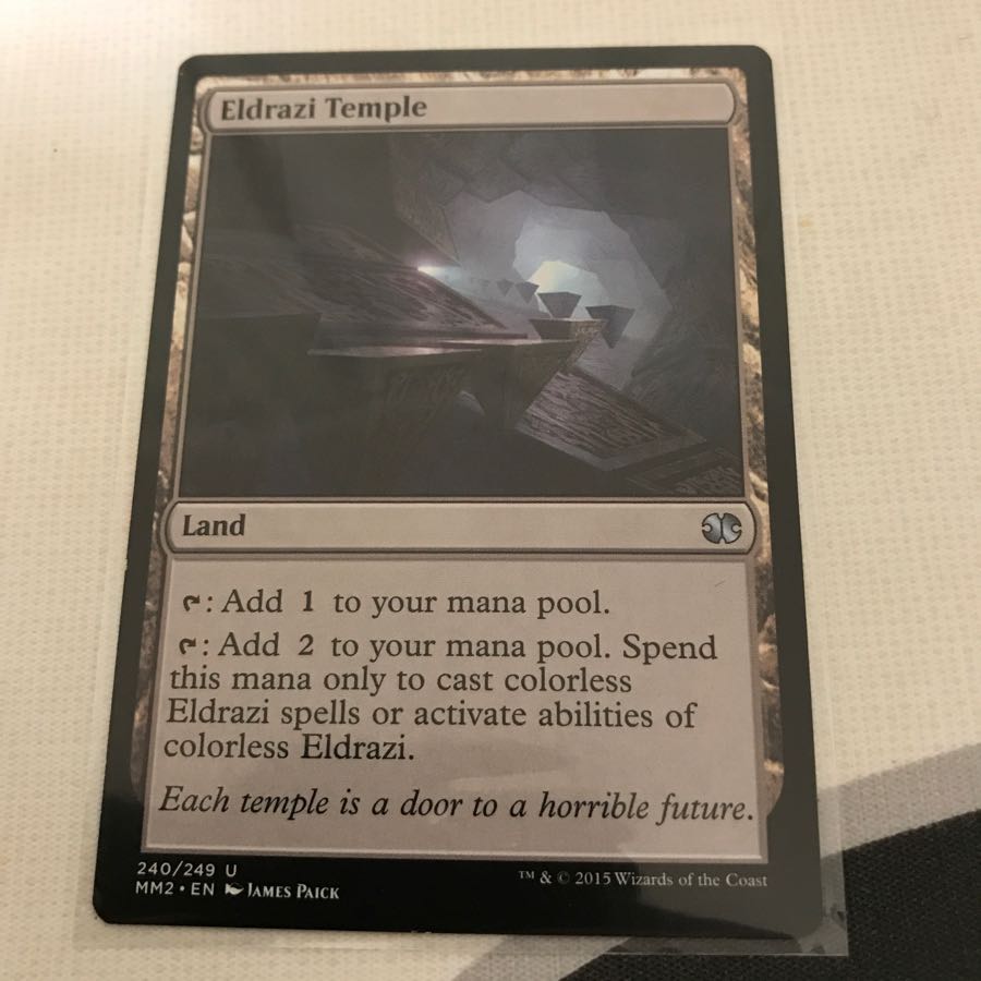 エルドラージの寺院 英語版