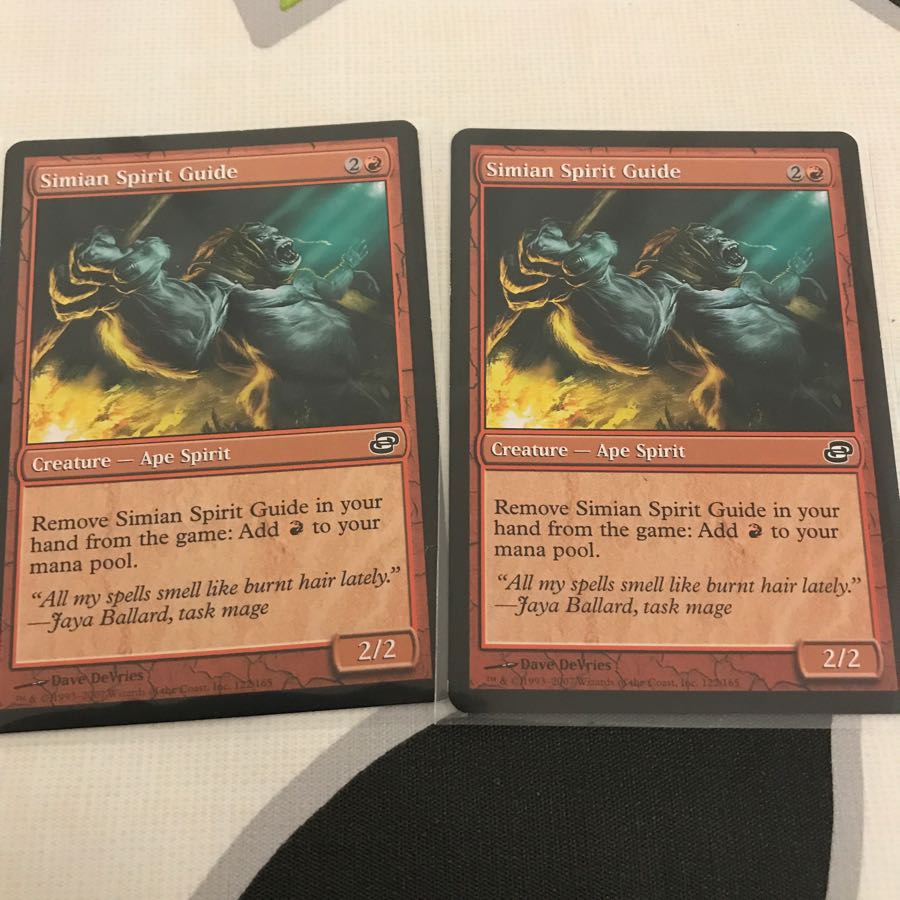 猿人の指導霊 英語版2枚セット