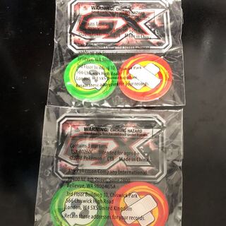 新品未開封　海外版　公式　GXマーカー　どく　やけど　アクリル製　赤　2セット