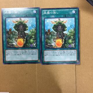 森羅の施し　２枚