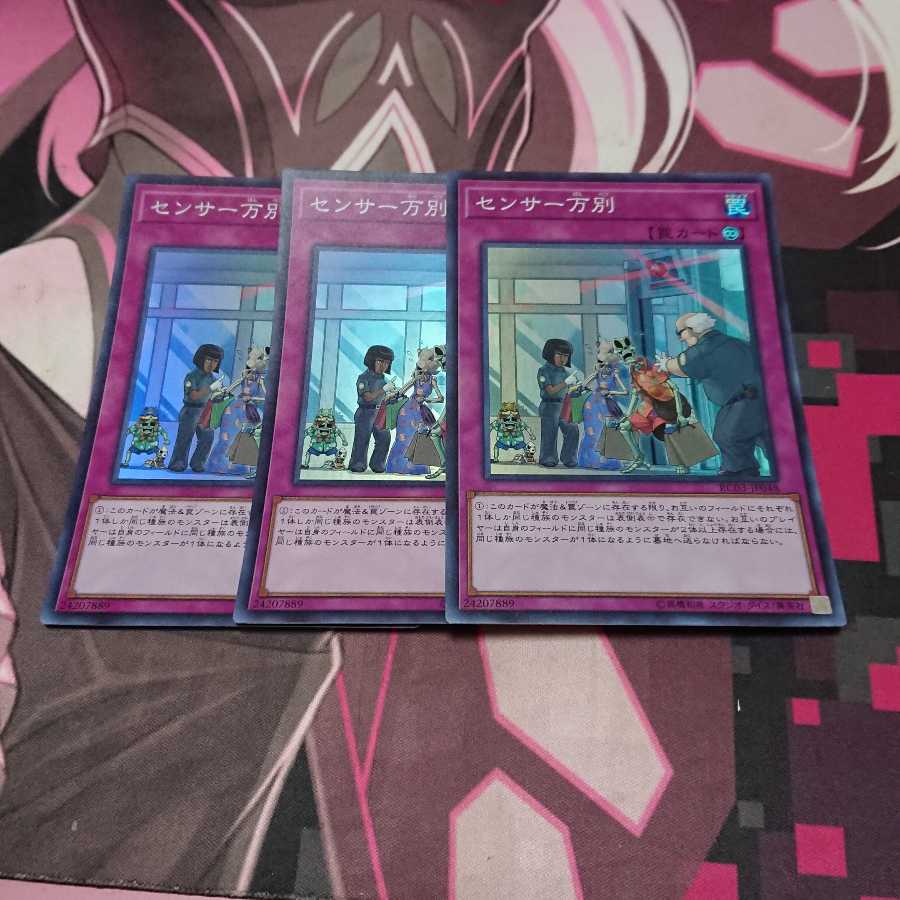 センサー万別 SR 3枚