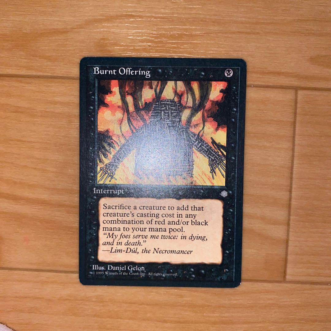 MTG Burnt Offering  e