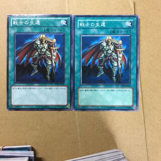 戦士の生還　２枚