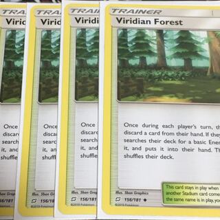 トキワの森 英語版 4枚