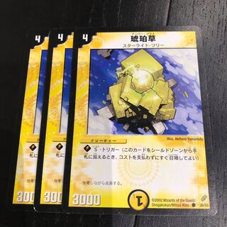 アンバーグラス 3枚