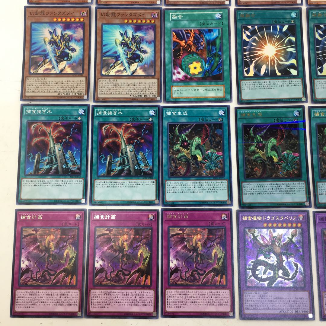 遊戯王　捕食植物 デッキパーツ 40枚