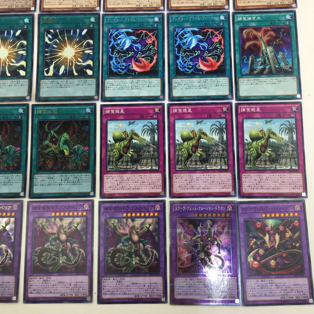 遊戯王　捕食植物 デッキパーツ 40枚