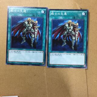 戦士の生還　２枚