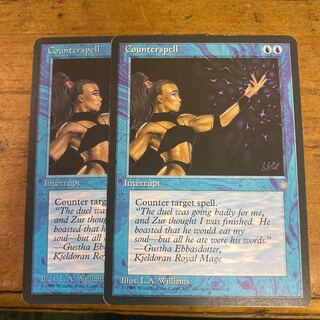 MTG Counterspell 対抗呪文　2枚セット　f