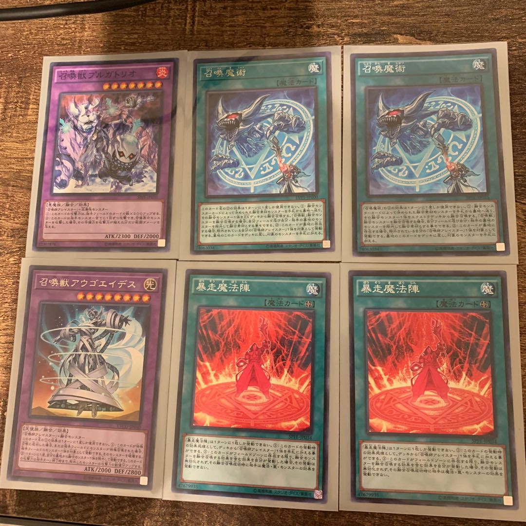 召喚魔術、召喚獣パーツ