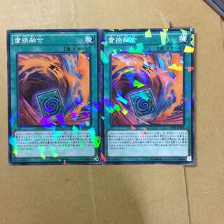 置換融合　２枚