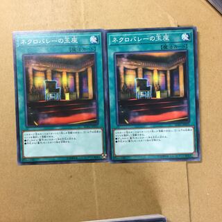 ネクロバレーの玉座　２枚