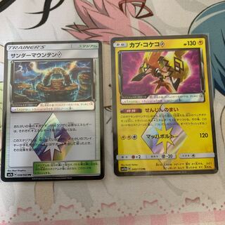 カプ・コケコ サンダーマウンテン 各1枚セット