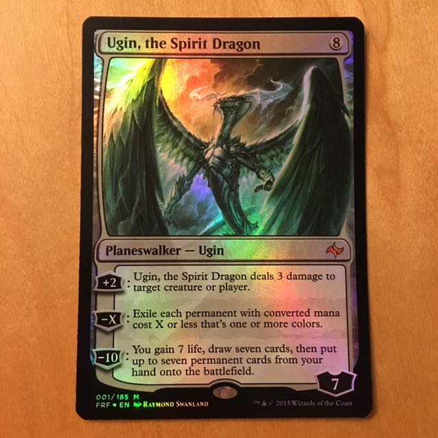 FRF 精霊龍、ウギン　英FOIL1枚