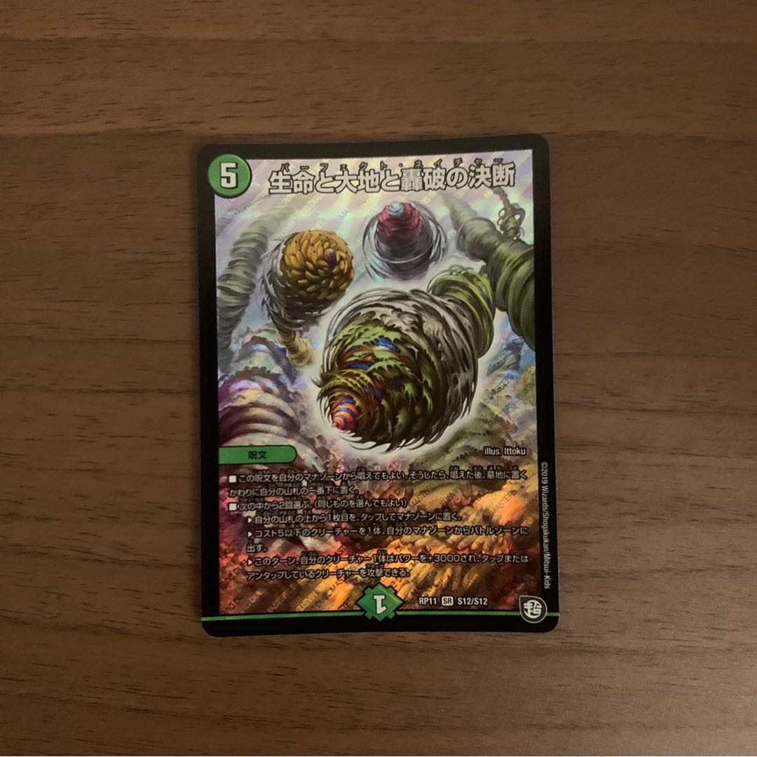 生命と大地と轟破の決断