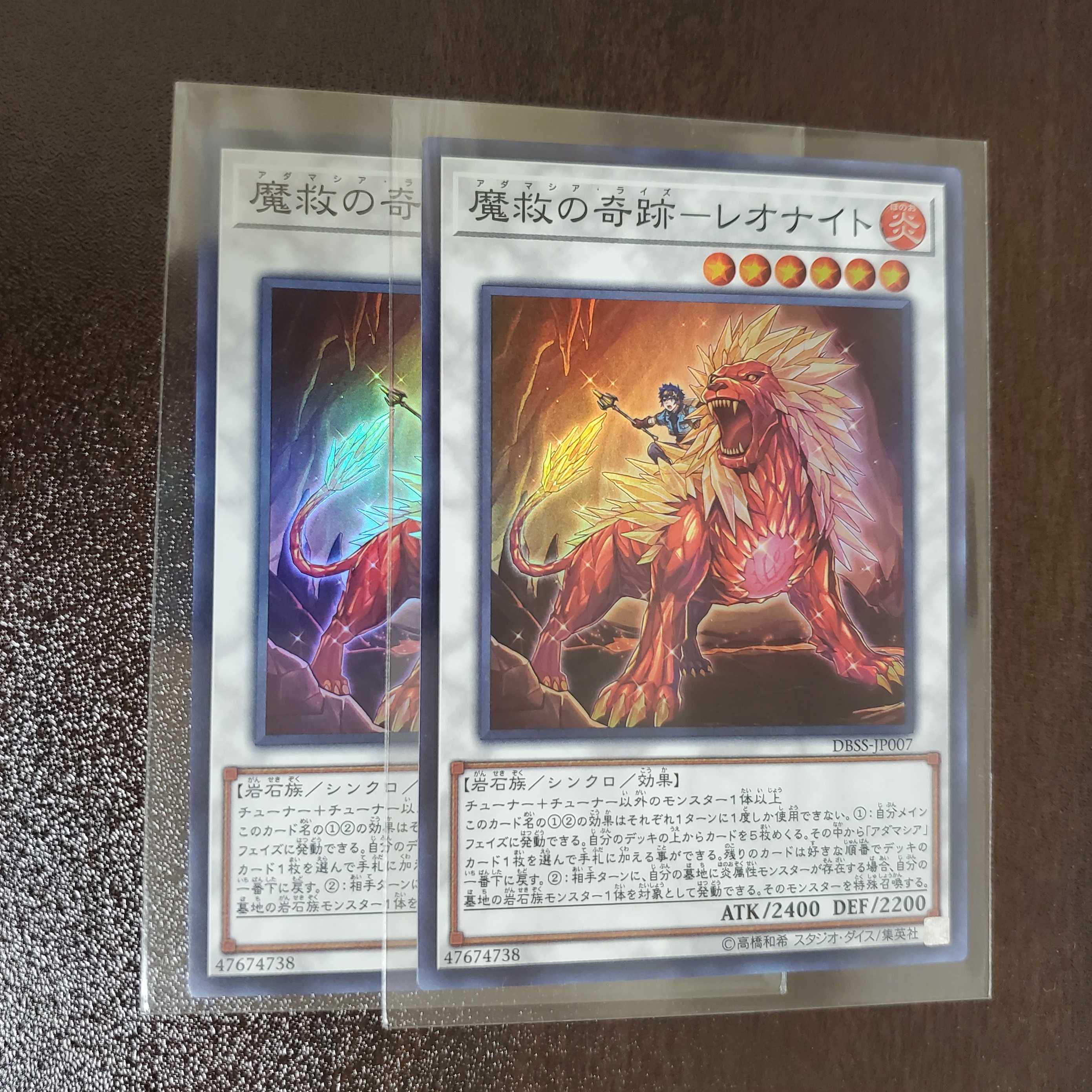 魔救の奇跡－レオナイト 2枚