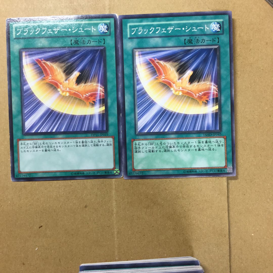 ブラックフェザー・シュート　２枚