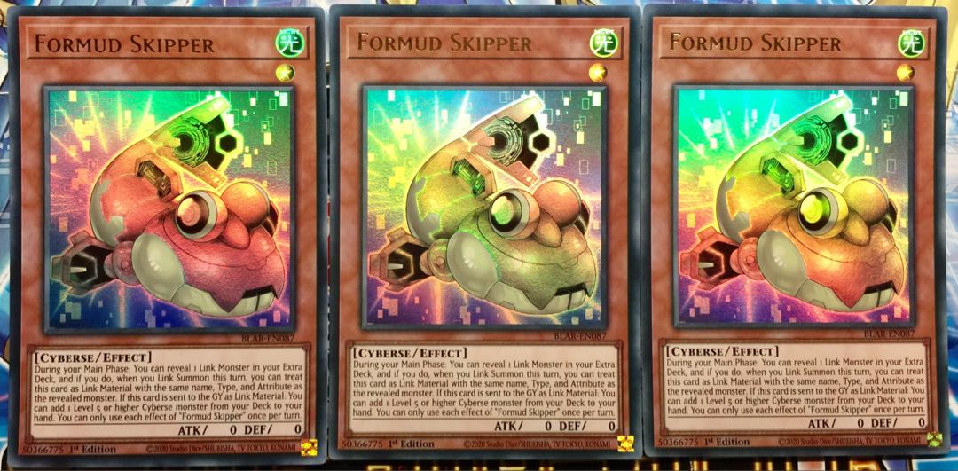 Formud Skipper UR Ultra Rare English Set of 3