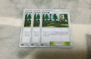 トキワの森3枚セット