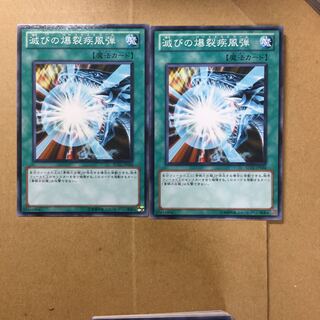 滅びの爆裂疾風弾　２枚