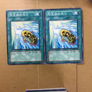 緊急鋼核処分　２枚