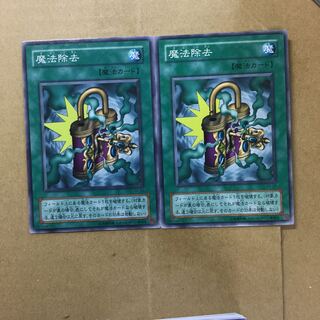 魔法除去　２枚