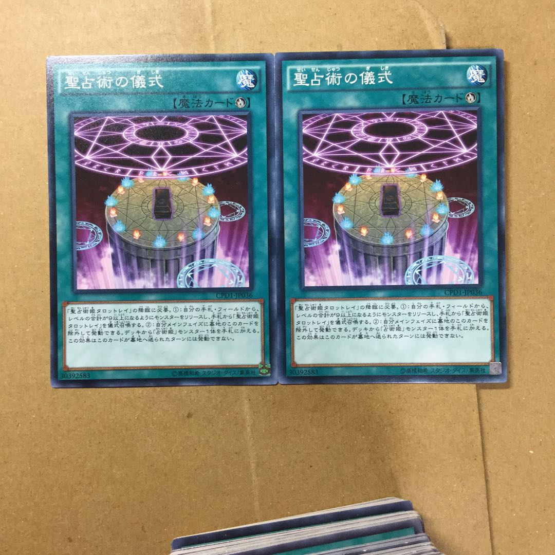 聖占術の儀式　２枚