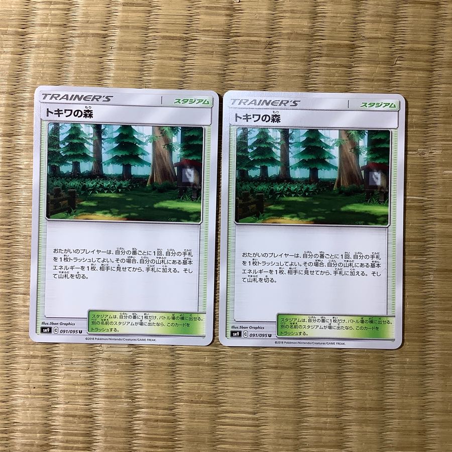 トキワの森 2枚