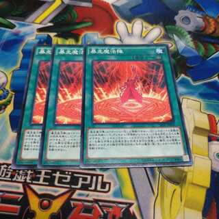 暴走魔法陣 3枚 召喚獣 デッキ などに 即買いOK